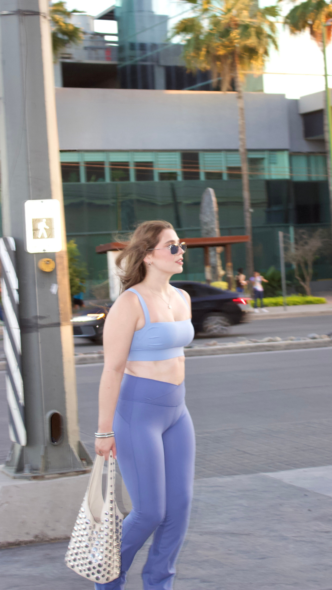 Flare Pants Mist Blue